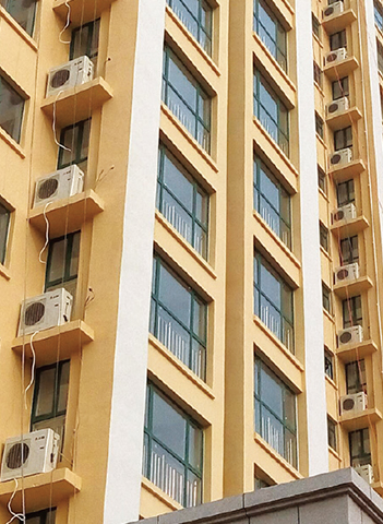 東港區(qū)川子社區(qū)安置樓無水地暖項目